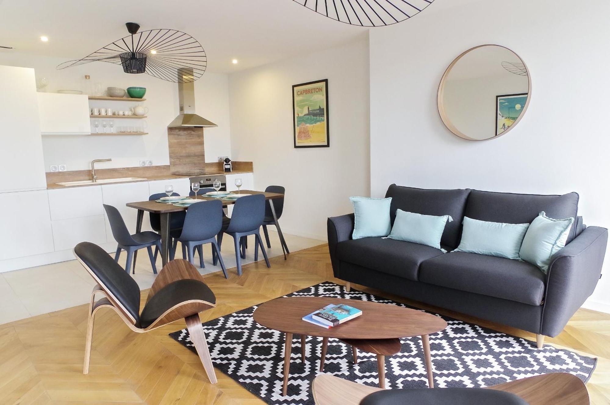 Belle Vue - Vue Exceptionnel Chartrons 2 Chambres Avec Parking Bordeaux Dış mekan fotoğraf
